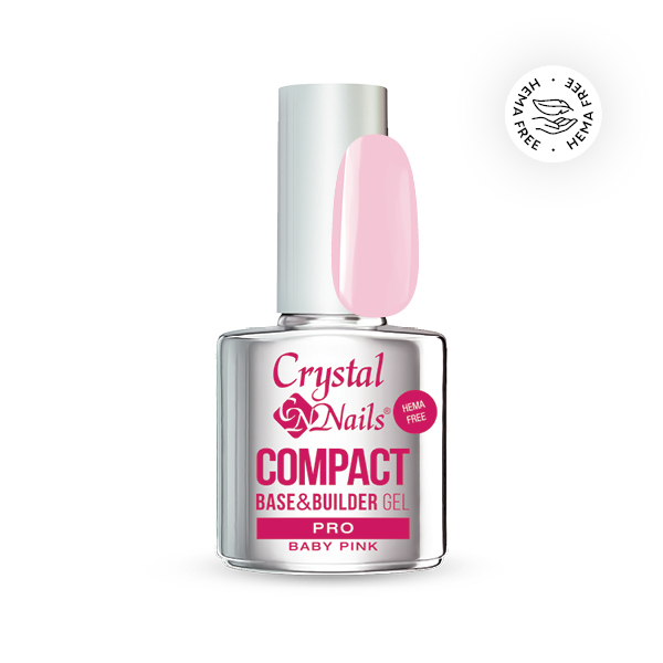 CN Hema free Compact bazni gel za nokte Baby pink PRO 13ml